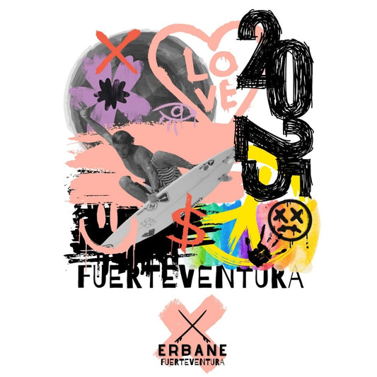 ERBANE SURF T-shirt – SURF, LOVE AND PEACE 2025