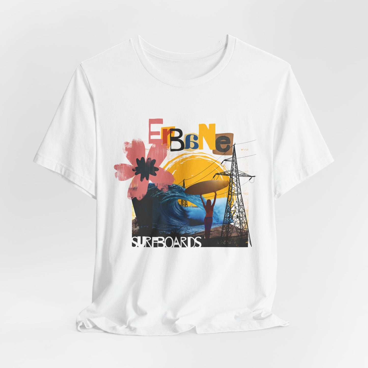 Camiseta de Surf – Dentro del Tubo, Fuera del Ruido Visual