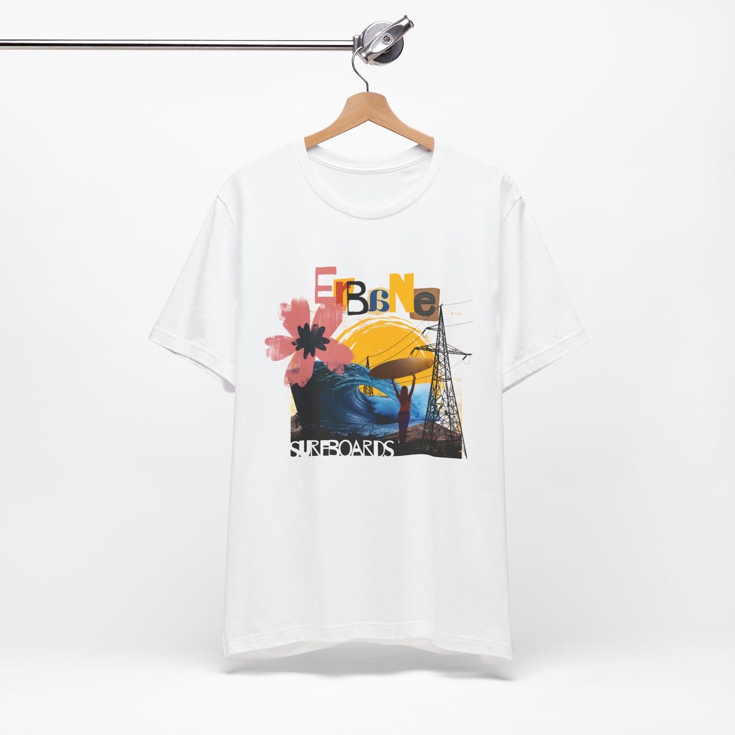 Camiseta de Surf – Dentro del Tubo, Fuera del Ruido Visual