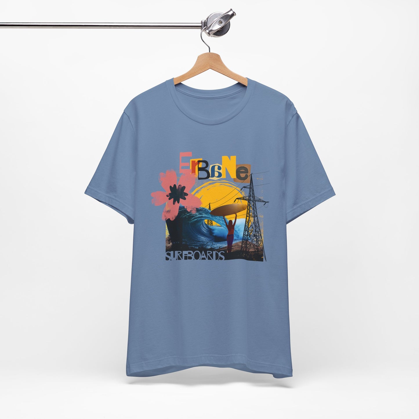 Camiseta de Surf – Dentro del Tubo, Fuera del Ruido Visual