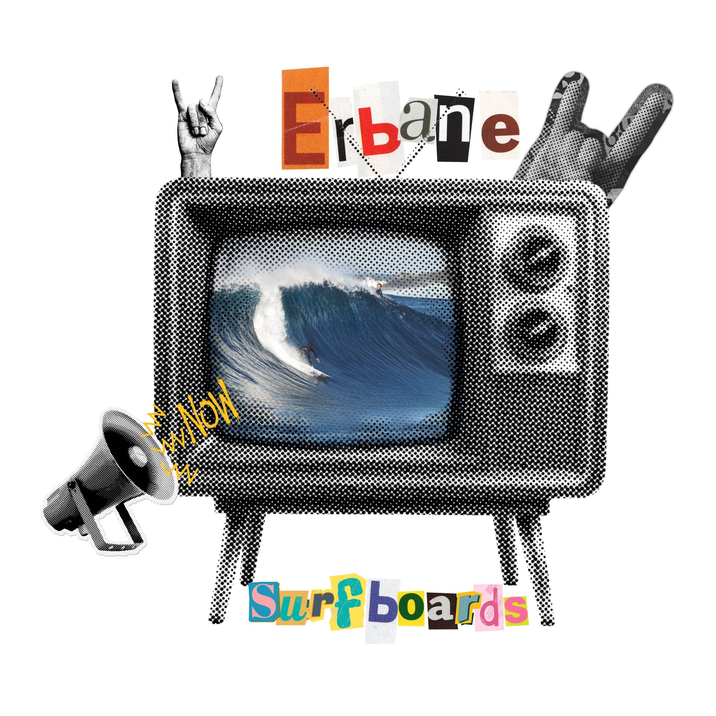 Camiseta Vintage ERBANE SURF – SURF RETRO TV